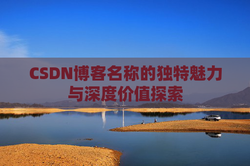 CSDN博客名称的独特魅力与深度价值探索